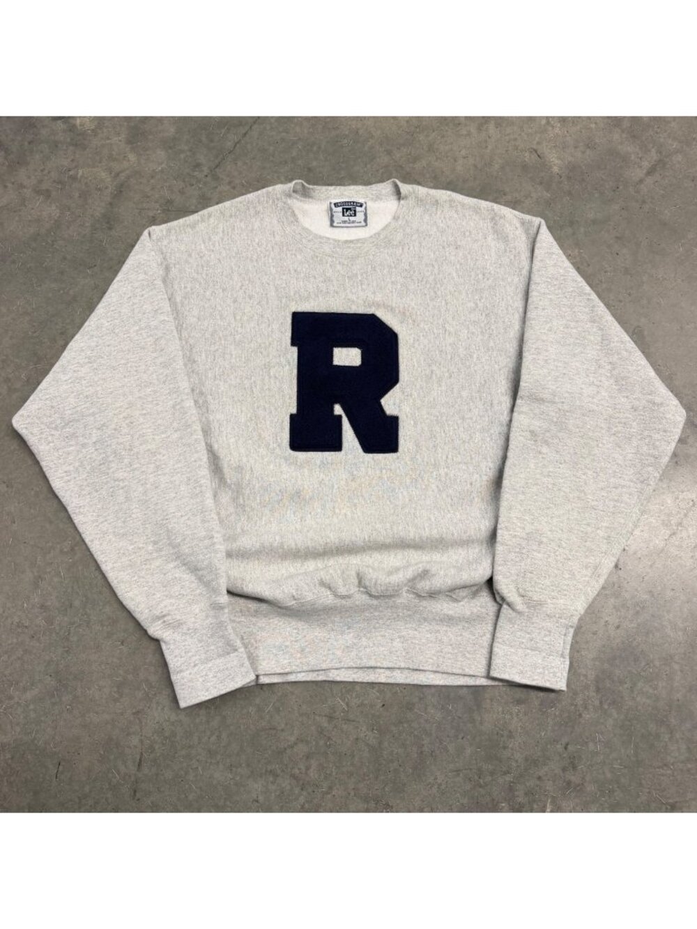 Lee 1990s Crossgrain R Patch Sweatshirt